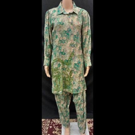 Green Co-ord Set 48