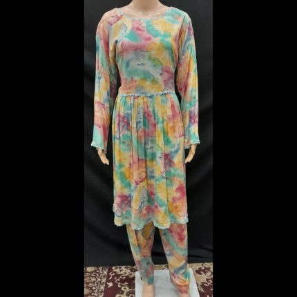 Colourful Tye-Dye Co-ord Set 46