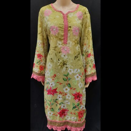 Green Long Tunic 48