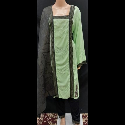 Mint Green Top With Pant And Dupatta 52