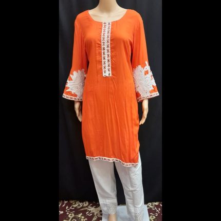 Orange Designer Co-ord Set 46