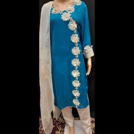 Dodger Blue Designer Suit 46