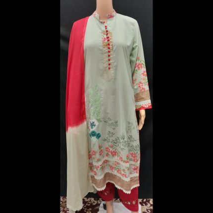 Light Green Designer Suit 40