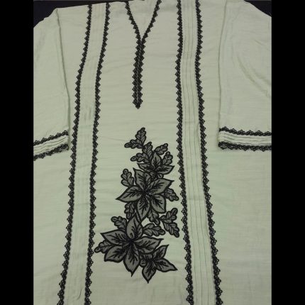 Pista Green Semi-Stiched Kurti