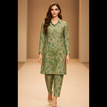 Green Co-ord Set 48